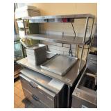 Stainless Steel Table with Open Base and