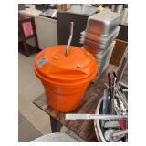 Manual Orange Salad Spinner