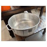 Large Aluminum Colander with Handles