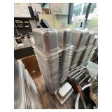 Winco SPJL-904 NSF Stainless Steel Pans