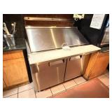 AVANTCO SS 2 DOOR REFRIGERATED BAIN MARIE