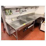 SS SINK 3 COMPARTMENT