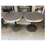 Round Base Outdoor Table