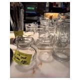 SMALL GLASS JUGS