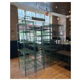 Green Coated Metro Racks