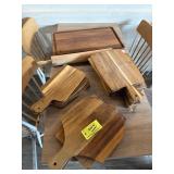 Assorted wooden lot