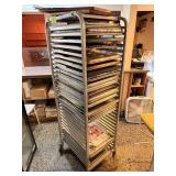BAKERS RACK ON CASTER