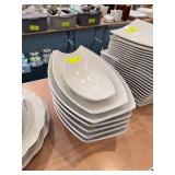 Dolsan White Melamine Platter - Assorted