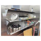 Stainless Steel Wall Shelf Only