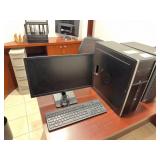 HP Desktop Computer with Monitor and Keyboard