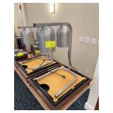 Double Bulb Food Heat Lamps