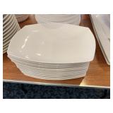 White Rectangular Plates