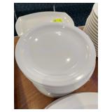 White Ceramic Dinner Plates