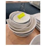 White Assorted Serving Bowls