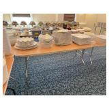 Commercial Banquet Tables with Folding Legs