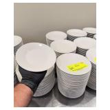 White Porcelain Salad Plates