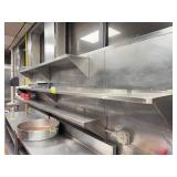 Stainless Steel Wall Shelf Unit