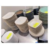 Square White Ceramic Plates Japanese