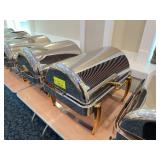 Stainless Steel / Brass Roll Top Chafer