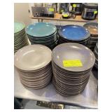 Unicasa Large Colored Plates Assortment