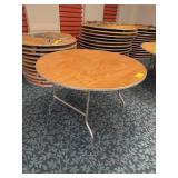Medium Wooden Folding Banquet Table