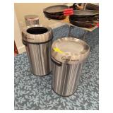 Simpli-Magic Stainless Steel Trash Cans