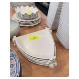 DOLSAN Melamine Triangular Plates