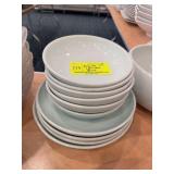 White Glazed Bowls