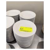 White Porcelain Salad Plates