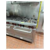 Vulcan 6 Burner Gas Range with Oven