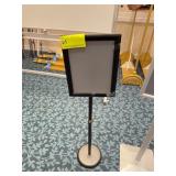 Adjustable Freestanding Sign Holder