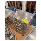 Small Silver-Plated Square Trays