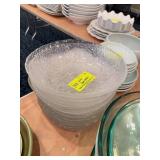 Clear Textured Glass Bowls