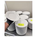 White Porcelain Dinner Plates