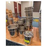 Stainless Steel Ice Buckets - Assorted
