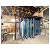 BROMER BLUE GLASS RACK