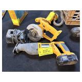 ASSORTED DEWALT TOOLS