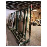 GLASS MATERIAL RACK
