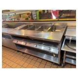La Rosa 5 ft Stainless Hot Food Buffet Table
