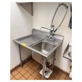 Stainless Steel Commercial Utility Sink