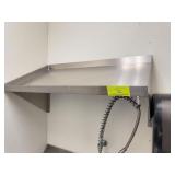 Stainless Steel Wall-Mounted Shelf