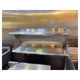 Stainless Steel Restaurant Wall Shelf