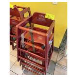 Winco Wooden Restaurant High Chairs