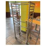 Channel Commercial Aluminum Pan Rack