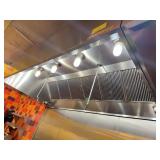 111 Inch CaptiveAire Stainless Steel Hood