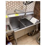 SS 3 COMPARTMENT SINK