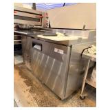 COOLER DEPOT SS SINGLE DOOR PIZZA PREP