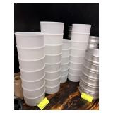 PLASTIC DOUGH PANS