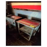 ASSORTED WOOD TABLES