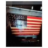 LARGE 8x5 FRAMED FLAG